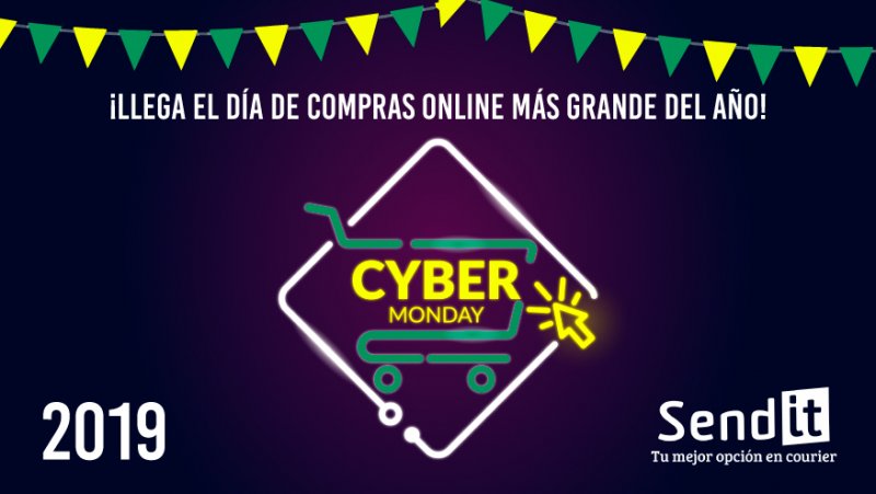 El Cyber Monday llega también a nuestro país, con Sendit podés ser parte!